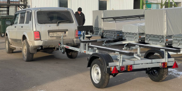 Лодочный прицеп КОМПАКТ МЗСА 81771С.012 в Ижевске