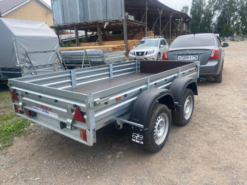 Двухосный прицеп для стройки МЗСА 817733.022 в Ижевске от официального дилера МЗСА - АРИВА