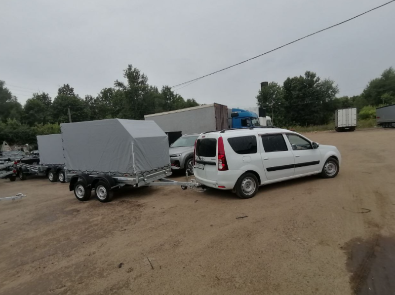 Двухосный прицеп для стройки МЗСА 817733.022 в Ижевске от официального дилера МЗСА - АРИВА