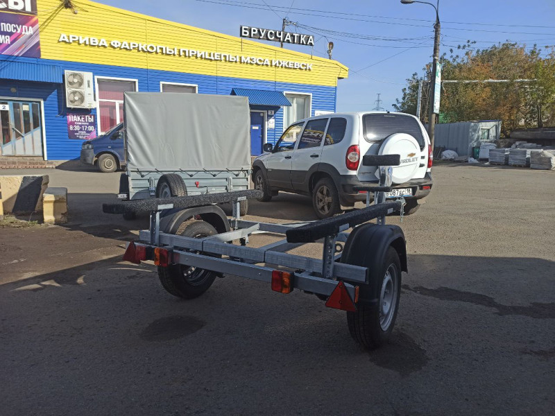 Надёжные прицепы МЗСА для лодок и водной техники — в наличии и под заказ!